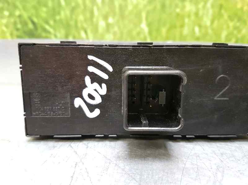 SEAT Ibiza 4 generation (2008-2017) Front Left Door Window Switch 1K4959857C 18592709