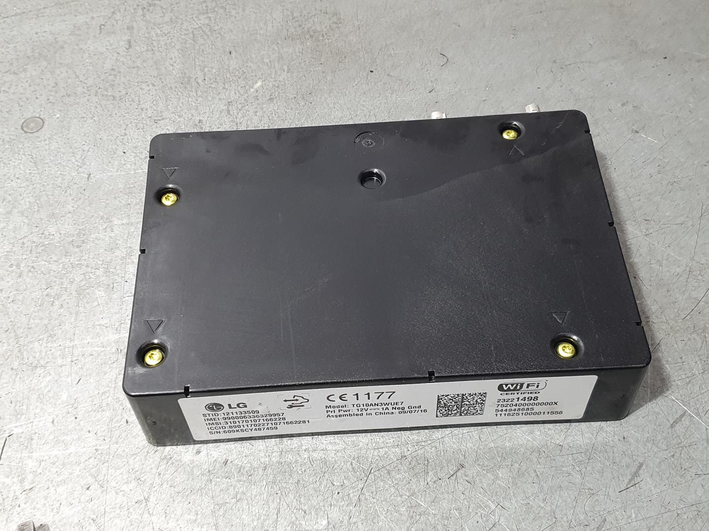 OPEL Astra K (2015-2021) Other Control Units 23221498, 121133509 23619519