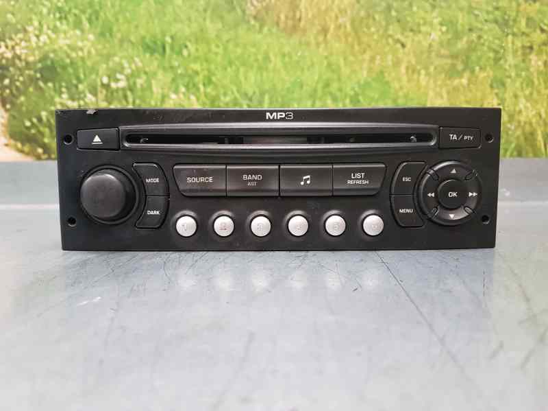 PEUGEOT 307 1 generation (2001-2008) Music Player Without GPS 9664770077, 7645127393, BLAUPUNKT 20601791