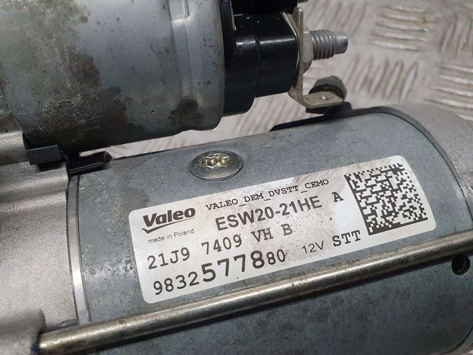 CITROËN Jumpy 3 generation (2016-2023) Starter Motor 9832577880, ESW2021HE, VALEO 23078905