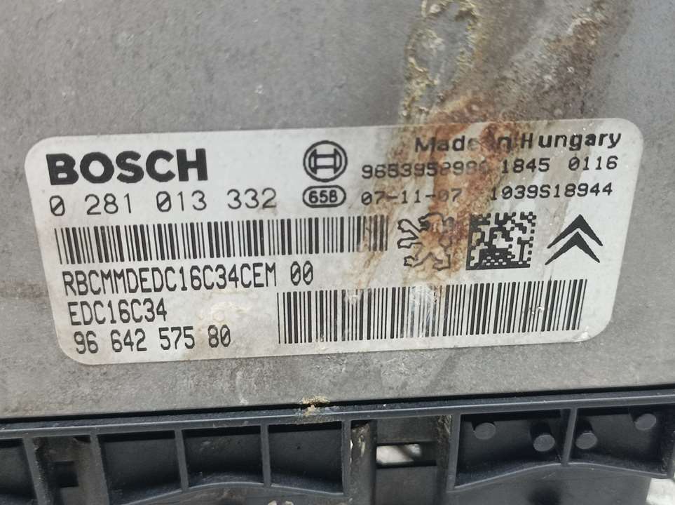 VOLKSWAGEN 308 T7 (2007-2015) Блок керування двигуном ECU 9664257580,0281013332 25265122