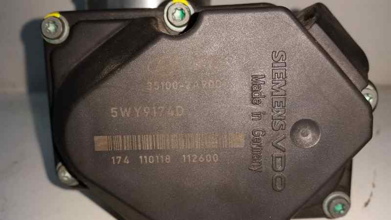 HYUNDAI i30 FD (1 generation) (2007-2012) Throttle Body 351002A900, 5WY9174D, SIEMENSVDO 18542560