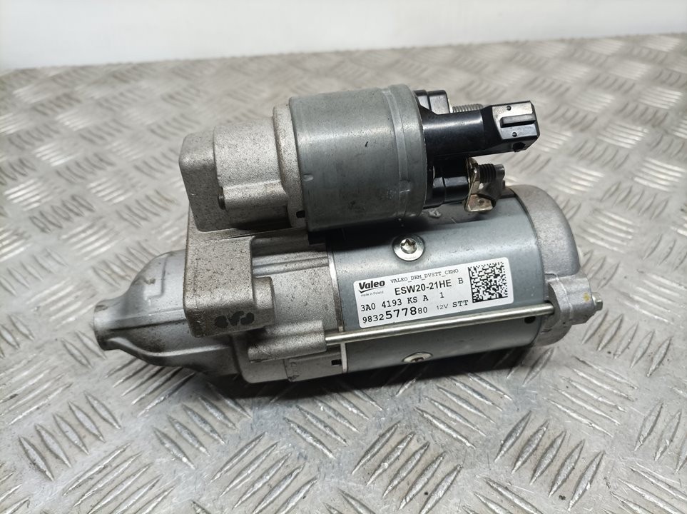 OPEL Grandland X 1 generation (2017-2023) Starter Motor 9832577880, ESW2021HE, VALEO 24086508