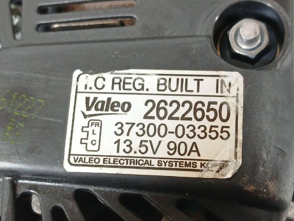 Alternador G4LA 3730003355 de Hyundai I20 ii (gb, ib) 2014-0 84 CV con 93629 km - pieza usada