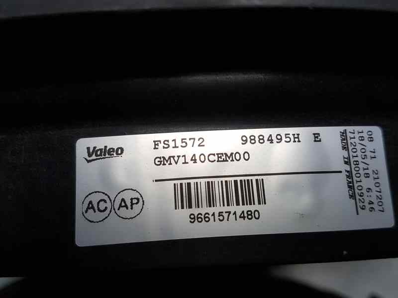 PEUGEOT Partner 2 generation (2008-2023) Difuzora ventilators 966157148, 988495H, VALEO 23722436