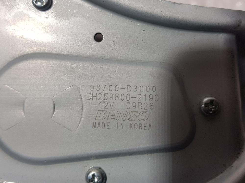 HYUNDAI Tucson 3 generation (2015-2021) Tailgate  Window Wiper Motor 98700D3000, DH2596009190 18696835