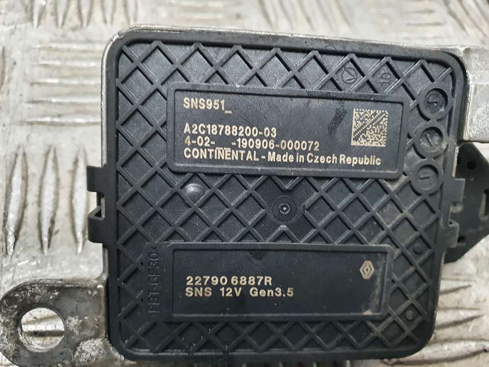 DACIA Duster 1 generation (2010-2017) Lambda Oxygen Sensor 227906887R, A2C18788200, CONTINENTAL 23242730