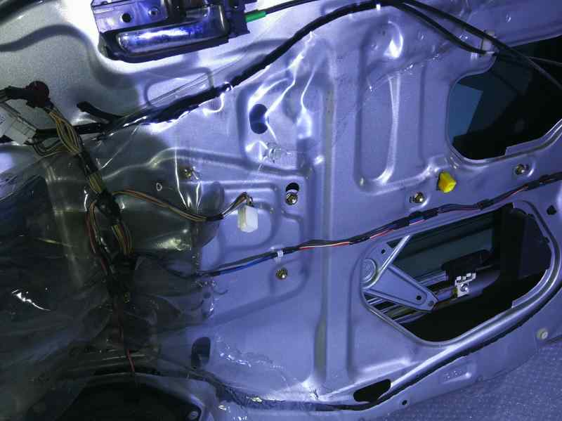 TOYOTA Avensis 2 generation (2002-2009) Priekinių dešinių durų stiklo pakelėjas 6PINS, ELÉCTRICO 18674672
