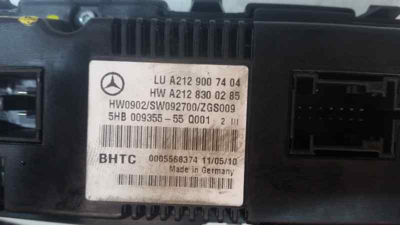 MERCEDES-BENZ E-Class W212/S212/C207/A207 (2009-2016) Climate  Control Unit 5HB009355,A2129007404 18556211