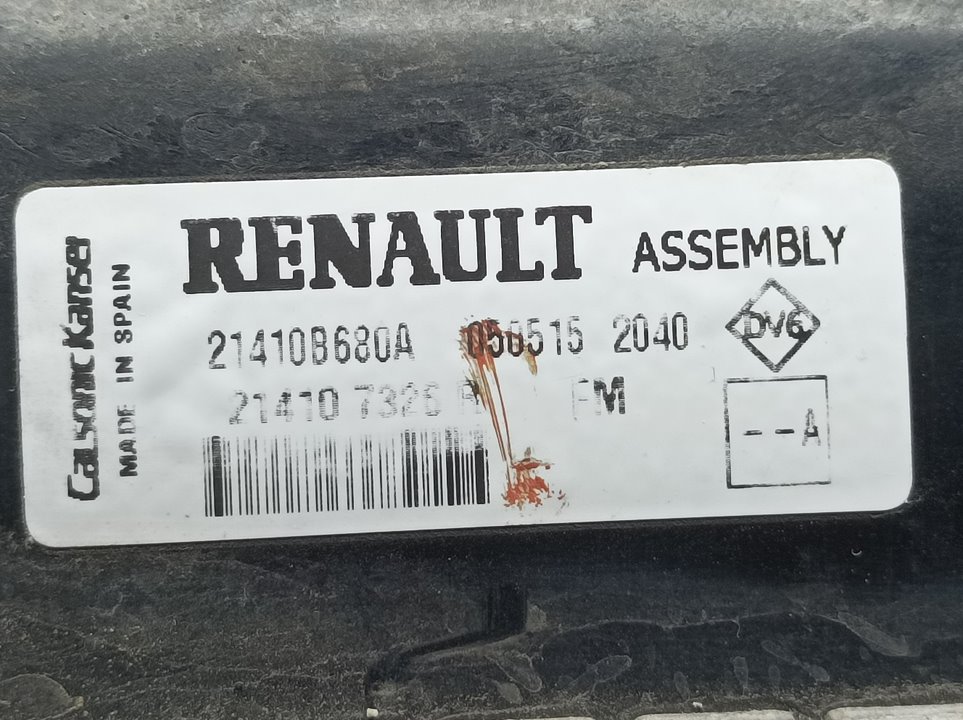 RENAULT Clio 4 generation (2012-2020) Air Con Radiator 21410B680A, 214107326R 21483545