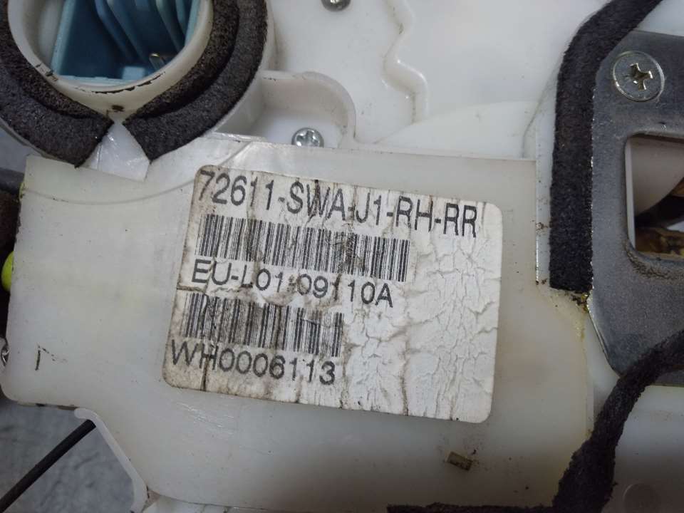 HONDA CR-V 3 generation (2006-2012) Замок задніх правих дверей 72611SWAJ1,EUL0109110A 26523815