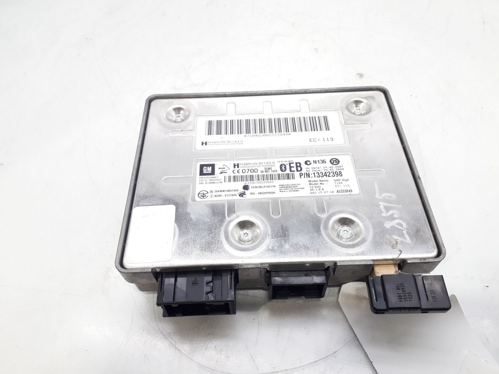 OPEL Astra J (2009-2020) Other Control Units 13342398 22458224