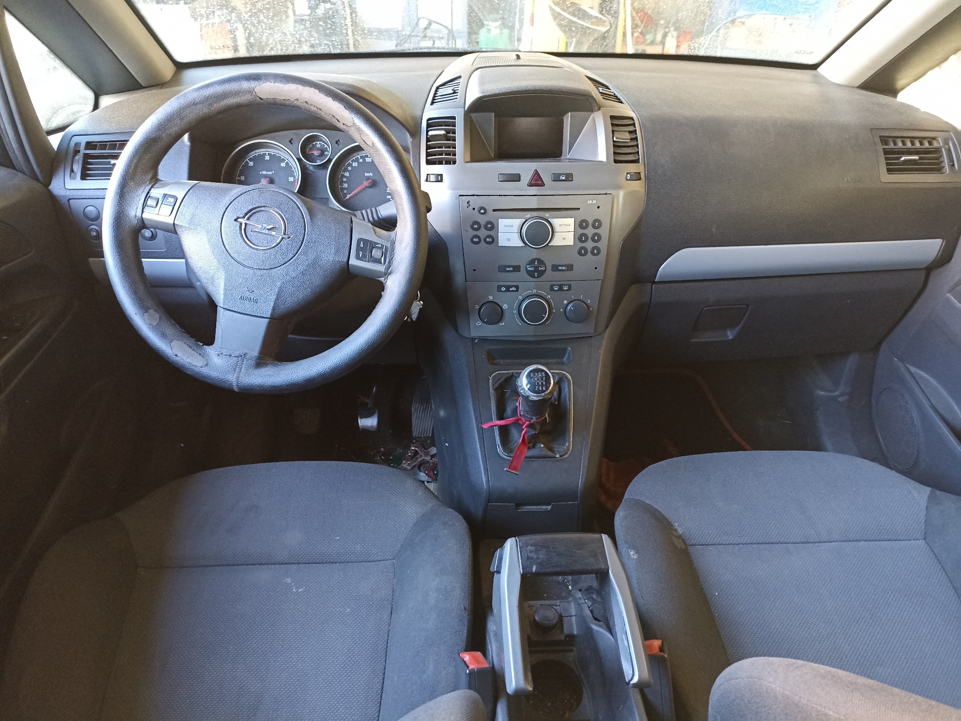 OPEL Zafira B (2005-2010) Замок задней правой двери 13210739 22455790