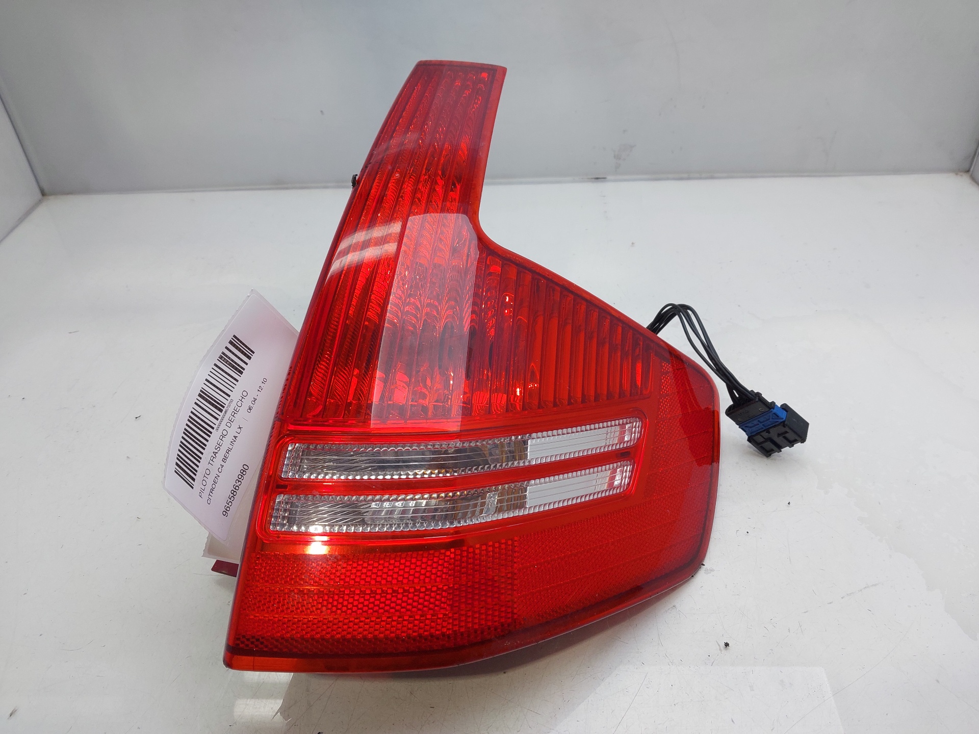 PEUGEOT C4 1 generation (2004-2011) Rear Right Taillight Lamp 9655863980 23616706