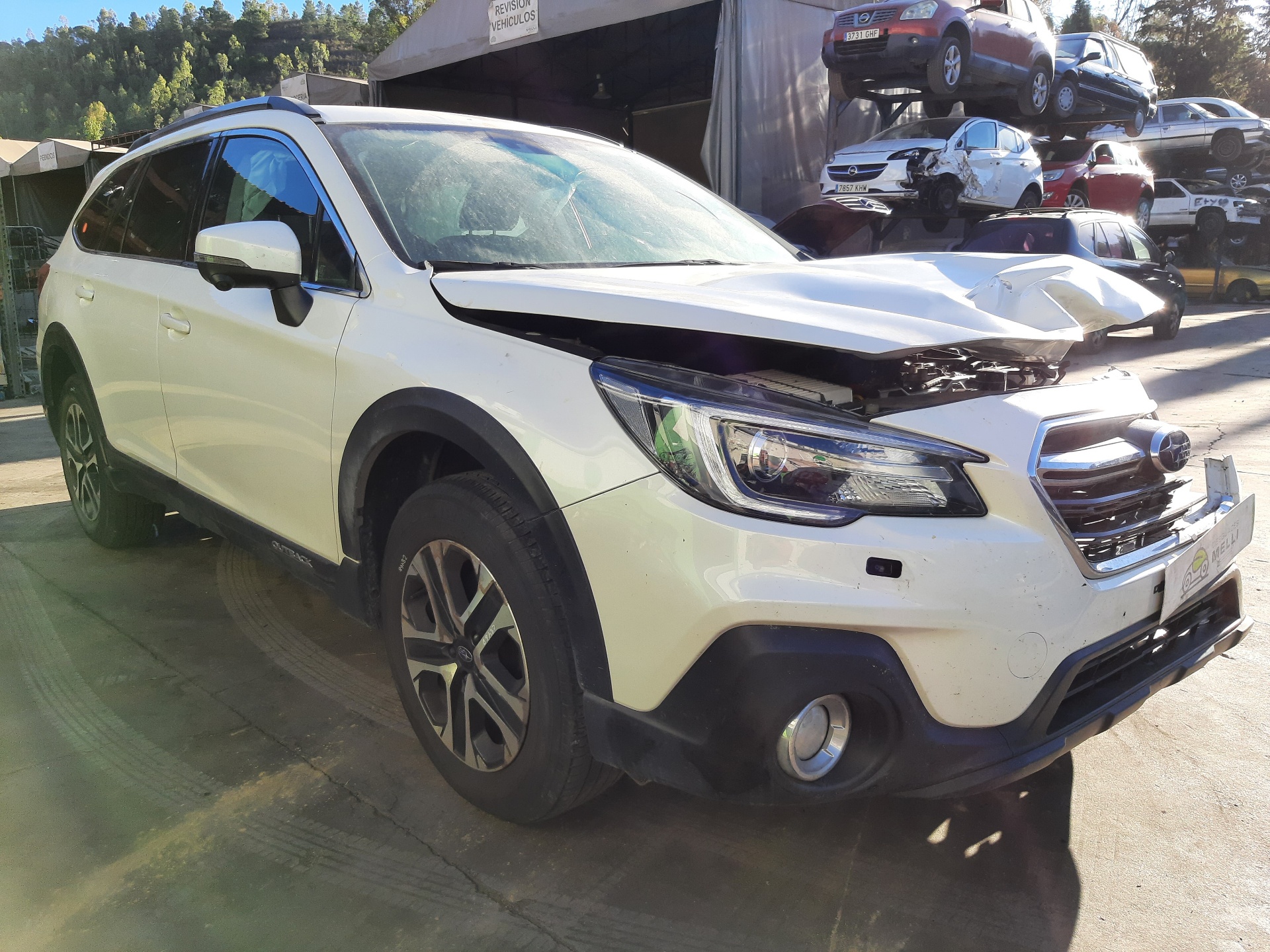 SUBARU Outback 5 generation (2014-2021) Galinio dangčio (bagažinės) valytuvo varikliukas 86510SG081 24067248
