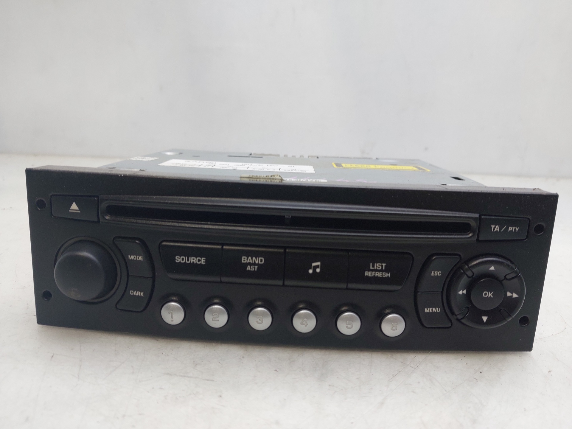 CITROËN C4 1 generation (2004-2011) Music Player Without GPS 9659139677 23804387