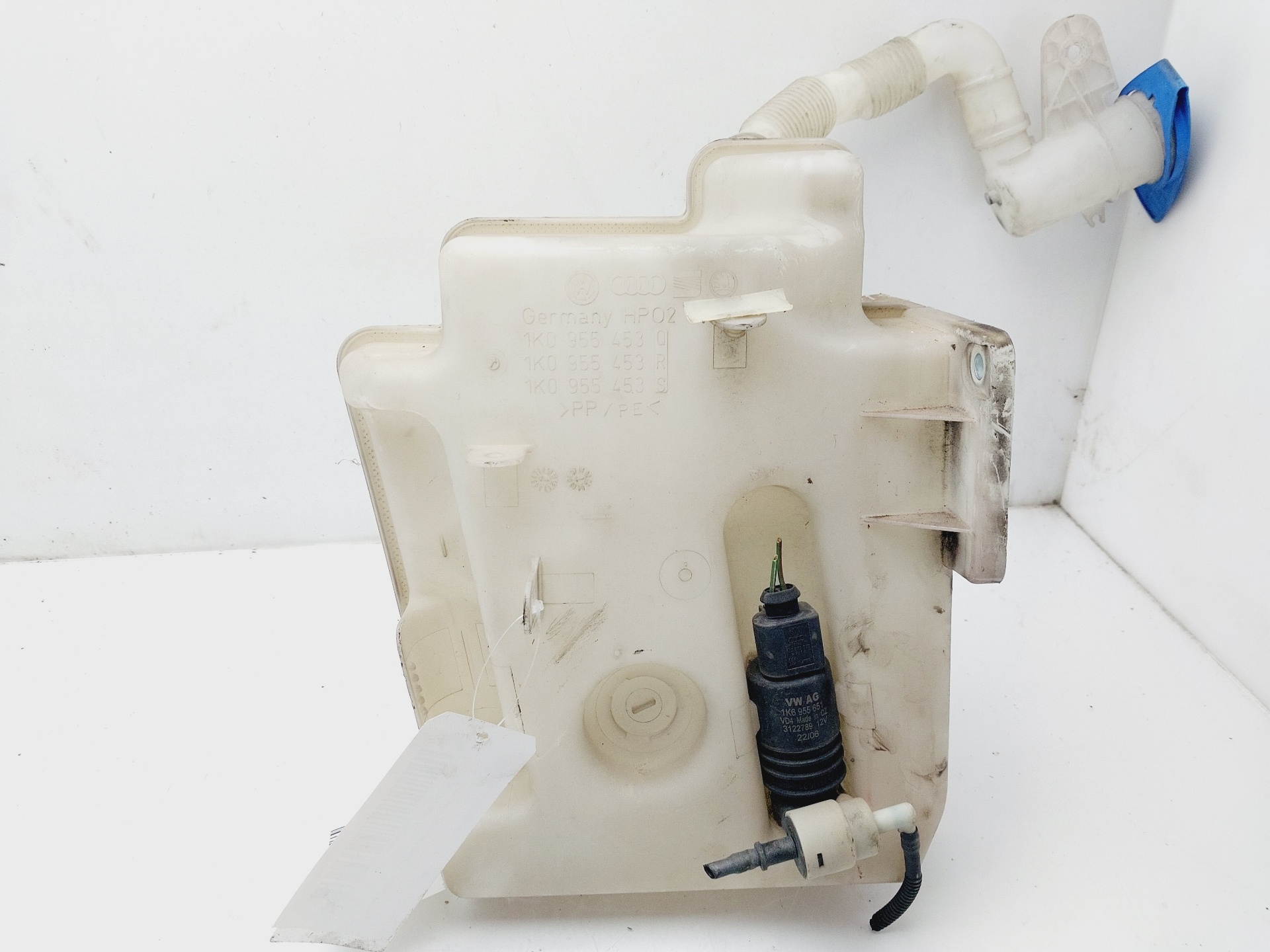 SEAT Leon 2 generation (2005-2012) Window Washer Tank 1K0955453Q 26597888