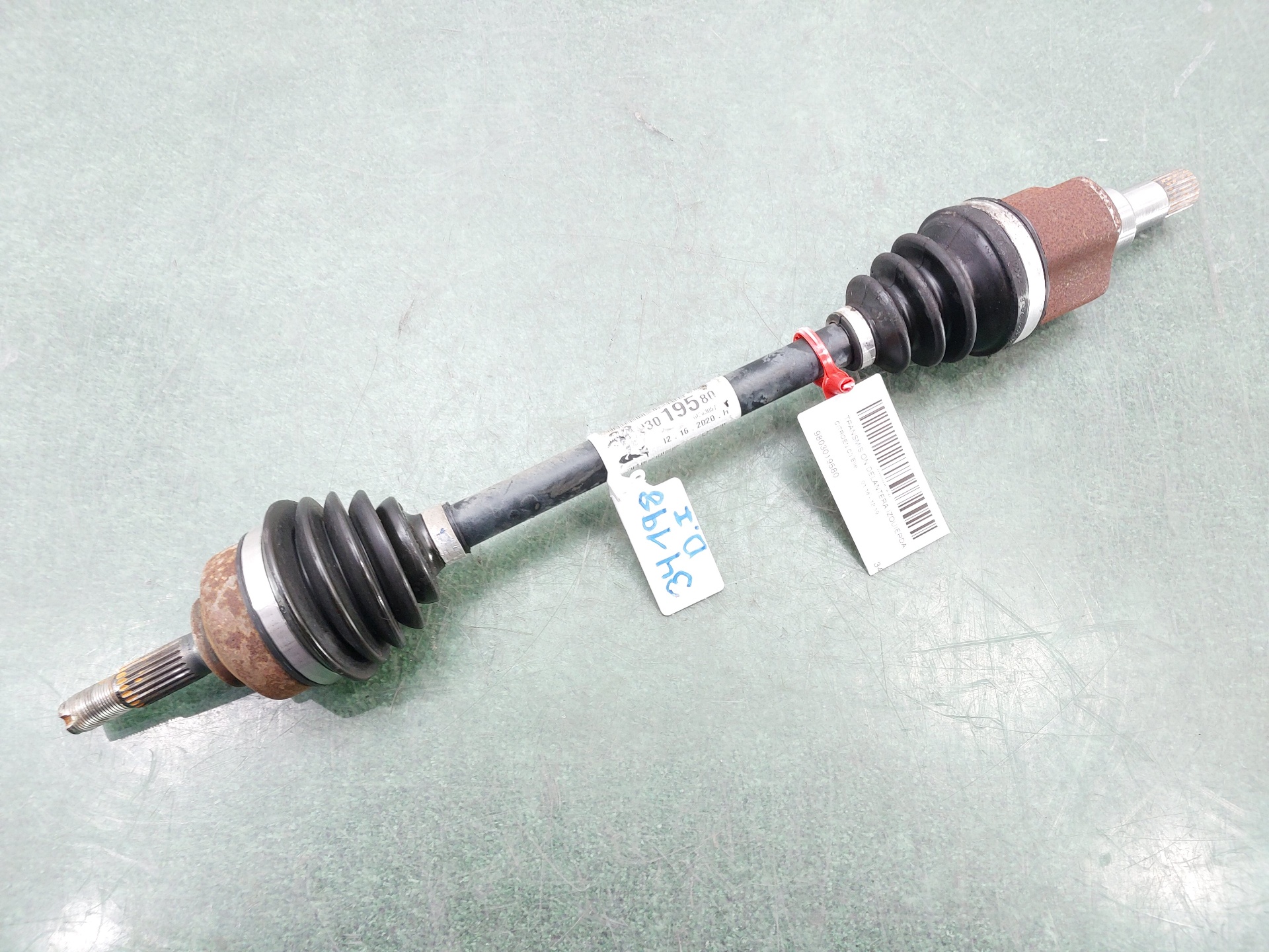 CITROËN C3 1 generation (2002-2010) Front Left Driveshaft 9803019580 25435144