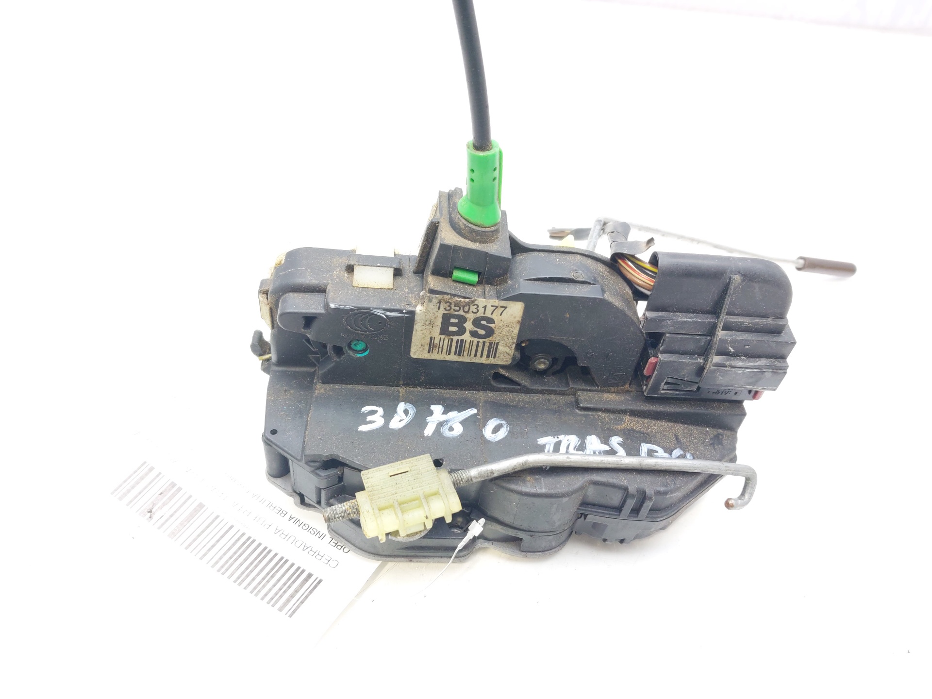 OPEL Insignia A (2008-2016) Rear Left Door Lock 13503177 24945335