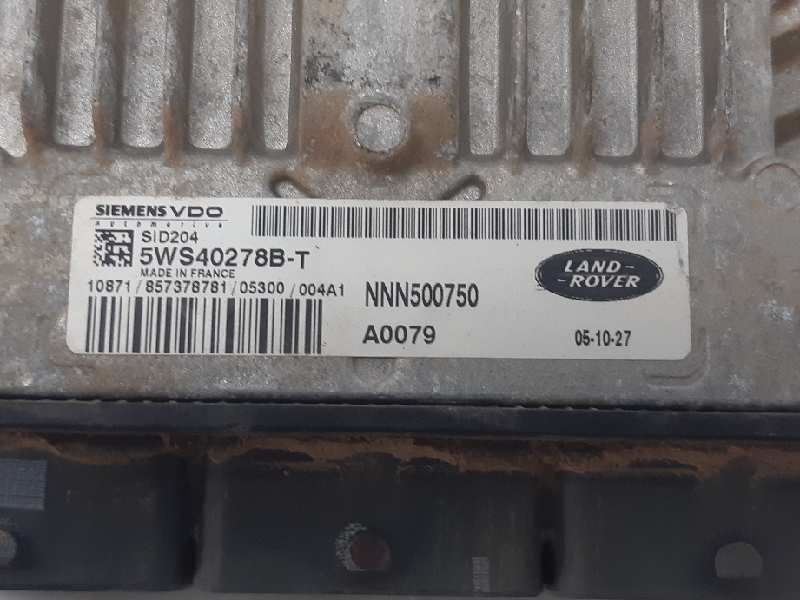 LAND ROVER Discovery 4 generation (2009-2016) Engine Control Unit ECU NNN500750 20170372