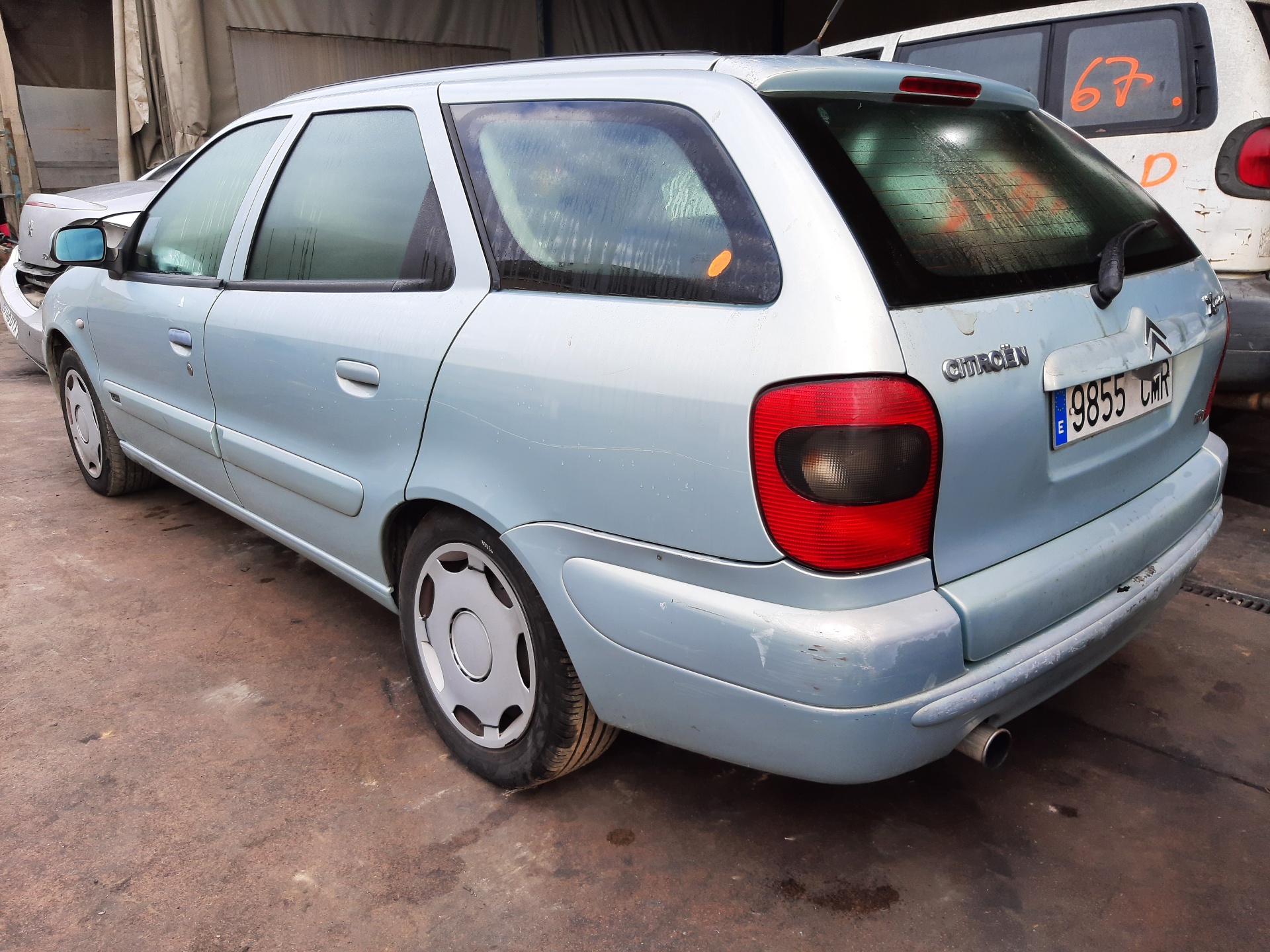 CITROËN Xsara 1 generation (1997-2004) Противотуманка бампера передняя правая 9648947780 22769859