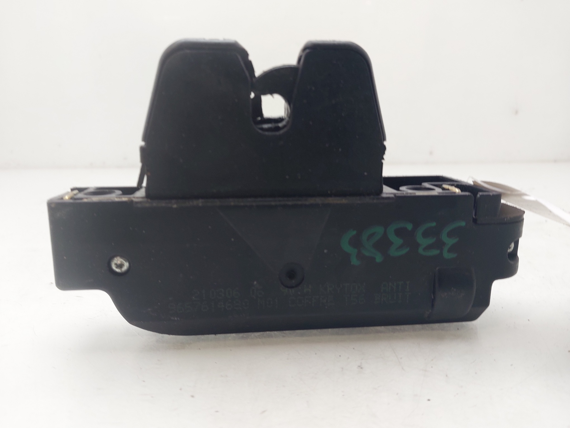 CHEVROLET 307 1 generation (2001-2008) Tailgate Boot Lock 9657614680 23078313