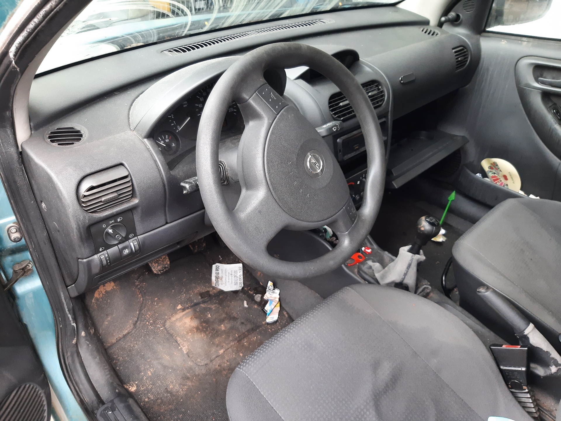 OPEL Corsa C (2000-2006) Другие кузовные детали 09114311 22304895