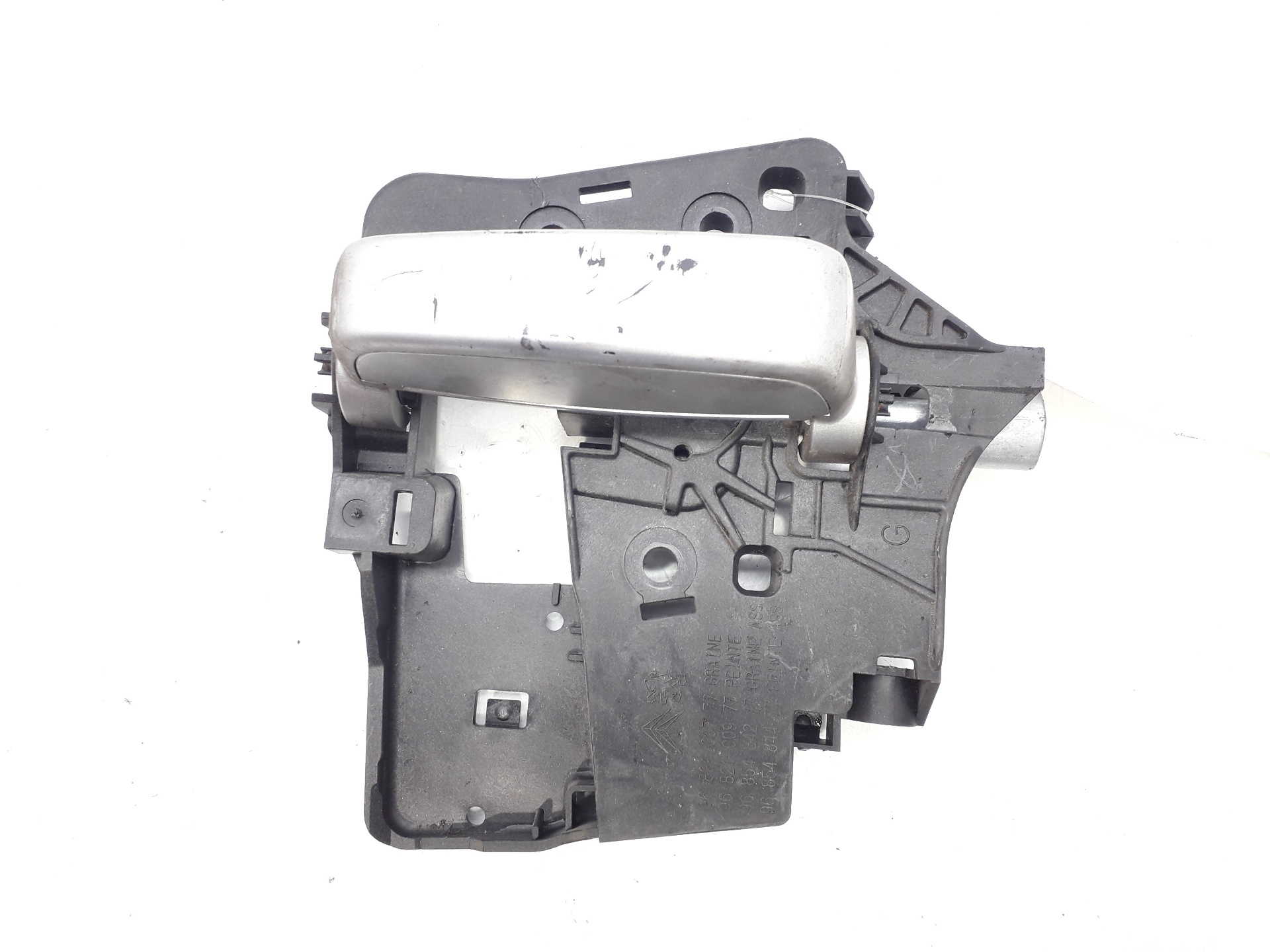 PEUGEOT Partner 2 generation (2008-2023) Left Rear Internal Opening Handle 9682100777 22440227