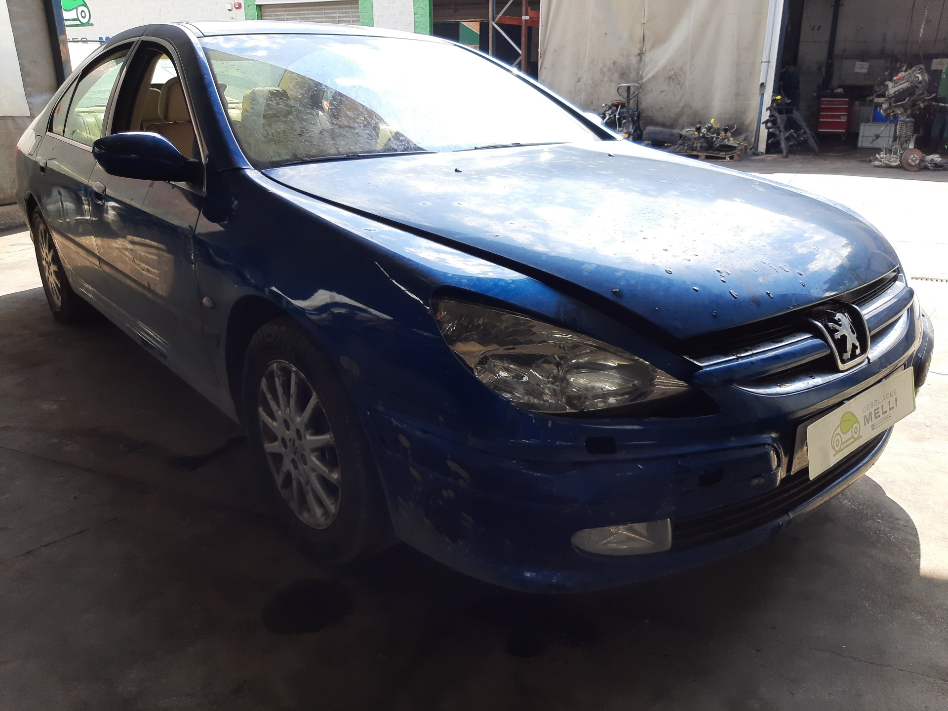 PEUGEOT 607 1 generation (2000-2008) Замок крышки багажника 9653831780 22335354