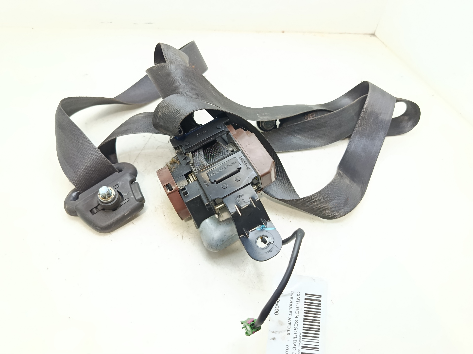 Cinturón seguridad delantero izquierdo F14D4 96895000 de Chevrolet Aveo / kalos hatchback (t250, t255) 0-0 con 91181 km