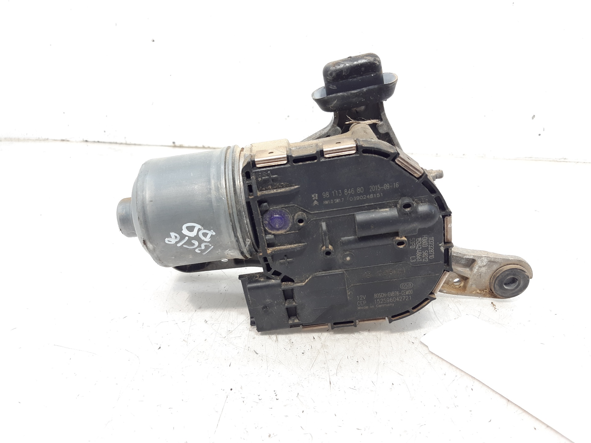 CITROËN C4 Picasso 2 generation (2013-2018) Front Windshield Wiper Mechanism 9811384680 20176062