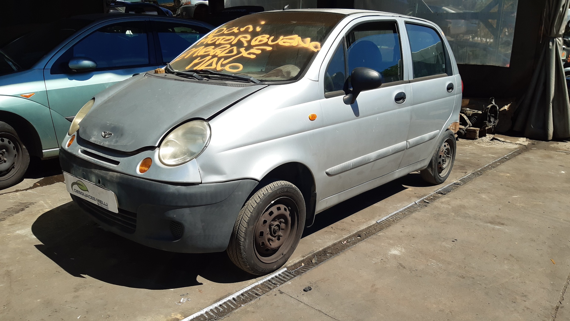 DAEWOO Matiz M100 (1998-2001) Galinė kairė vidinė atidarymo rankelėlė 96563305 24129763