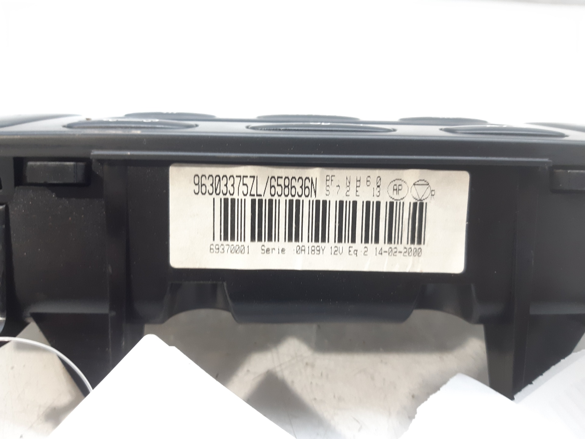 PEUGEOT 406 1 generation (1995-2004) Climate  Control Unit 96303375ZL 18797279