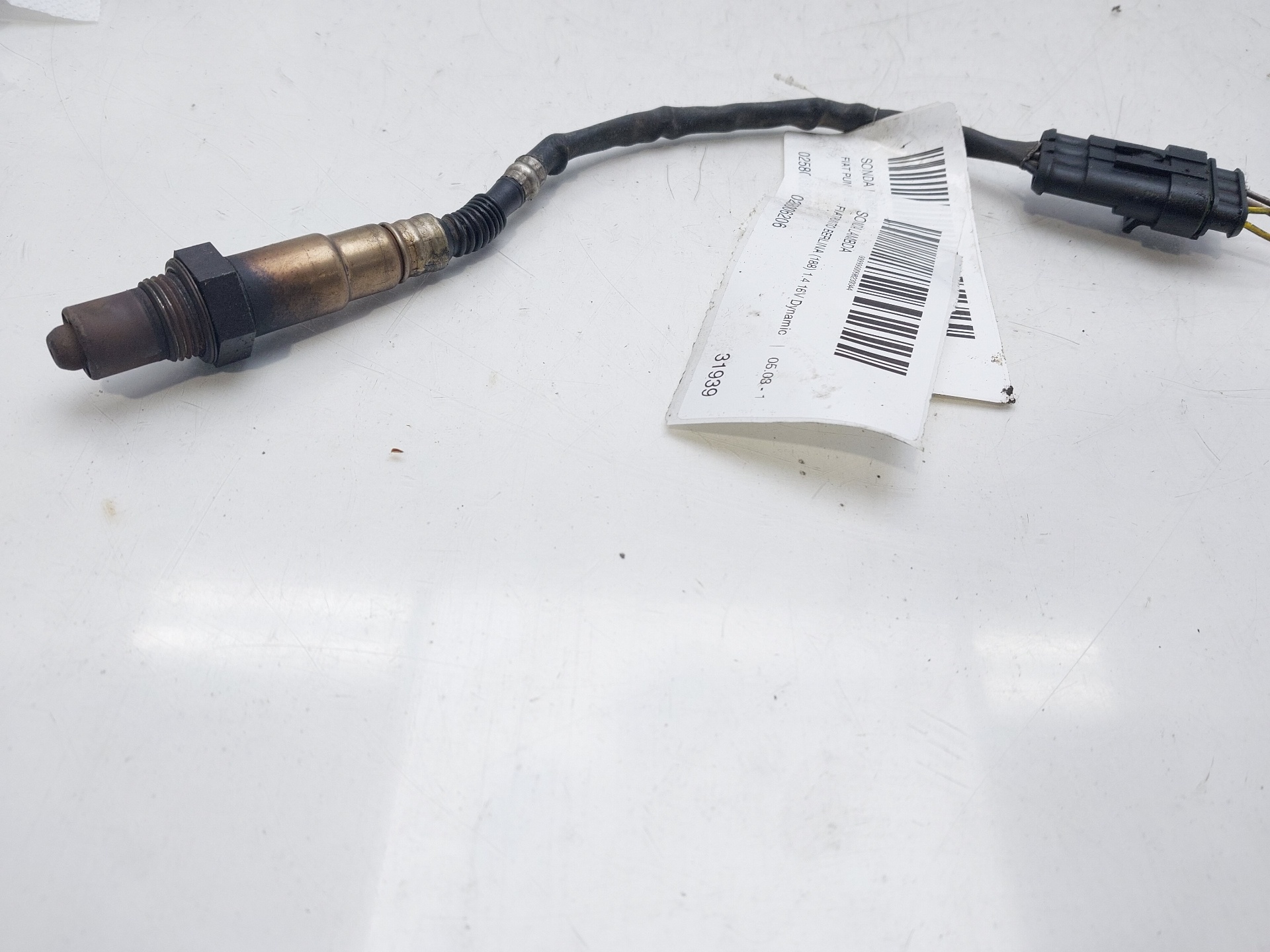 FIAT Punto 3 generation (2005-2020) Lambda Oxygen Sensor 0258006206 20993799