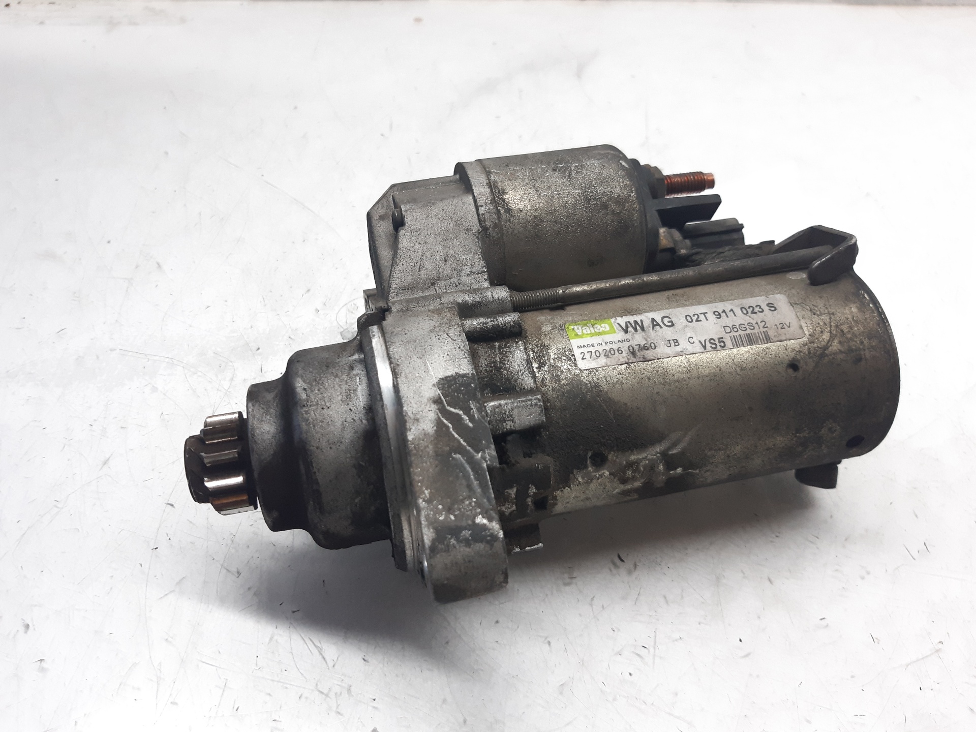 SEAT Cordoba 2 generation (1999-2009) Starter Motor 02T911023S 18713587