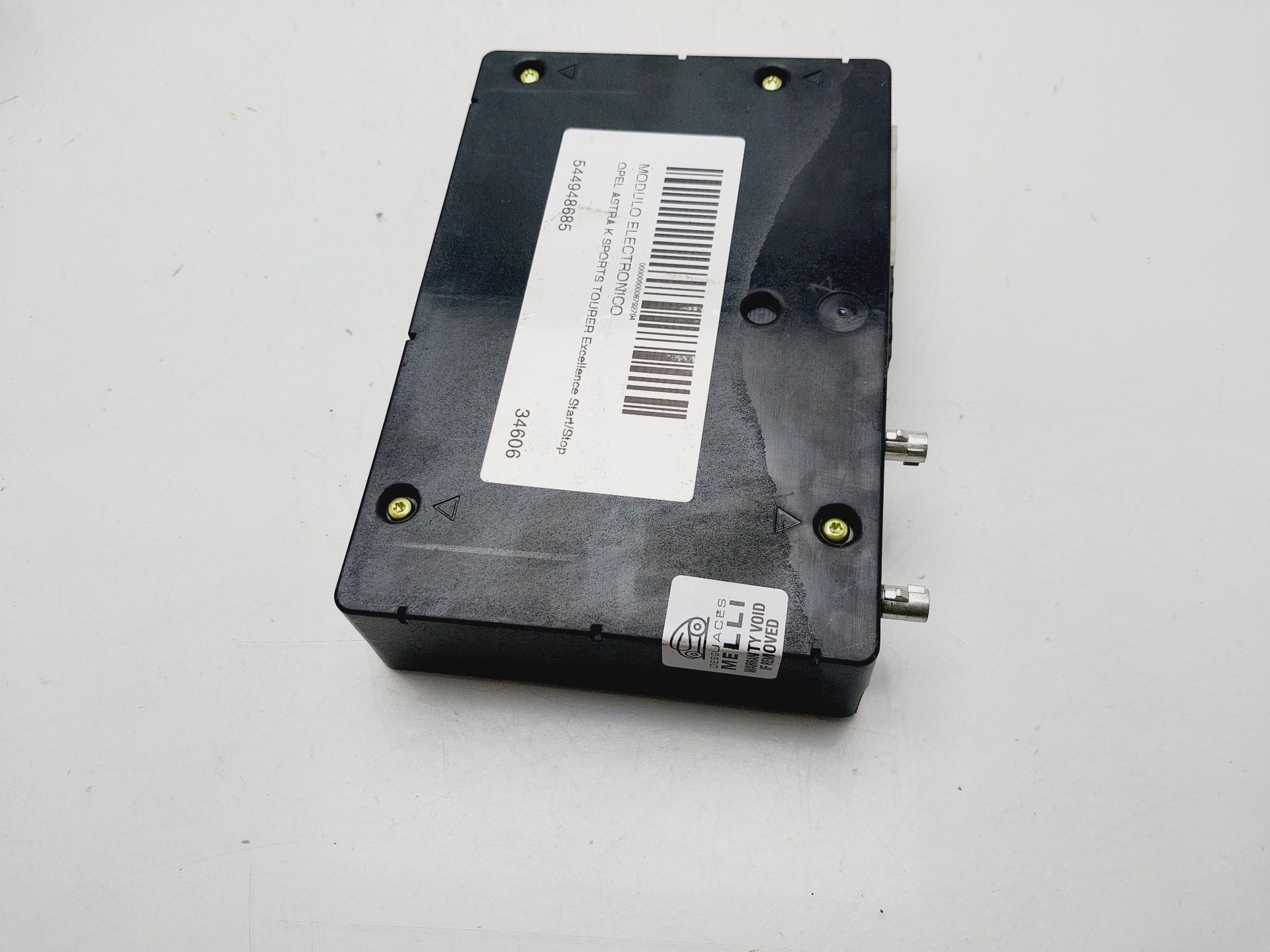 OPEL Astra K (2015-2021) Other Control Units 544948685 25712437