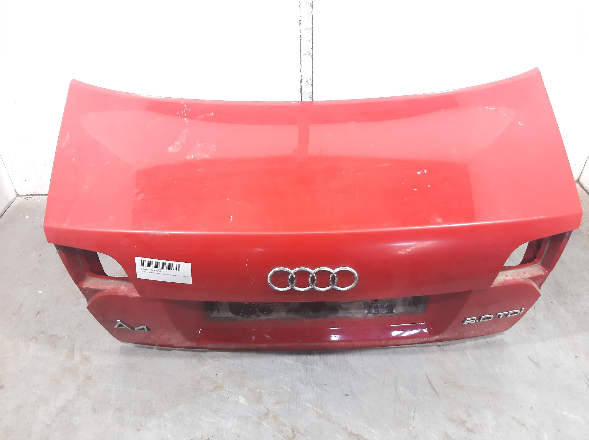 AUDI A4 B6/8E (2000-2005) Bagklappe bagklappe 8E5827023AA 20997933