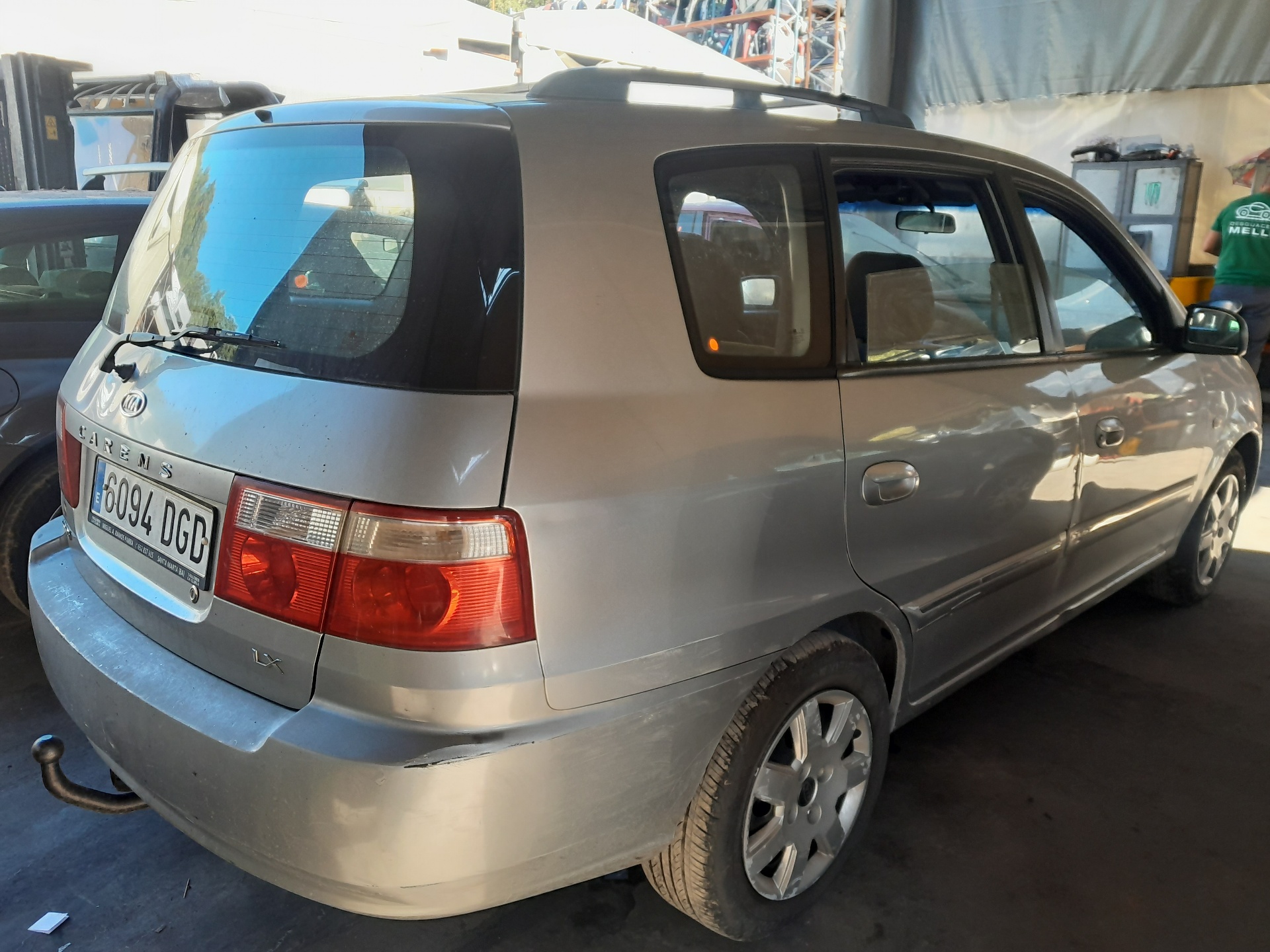 KIA Carens 2 generation (2002-2006) Priekinių dešinių durų veidrodis 0K2FD69120 20481510