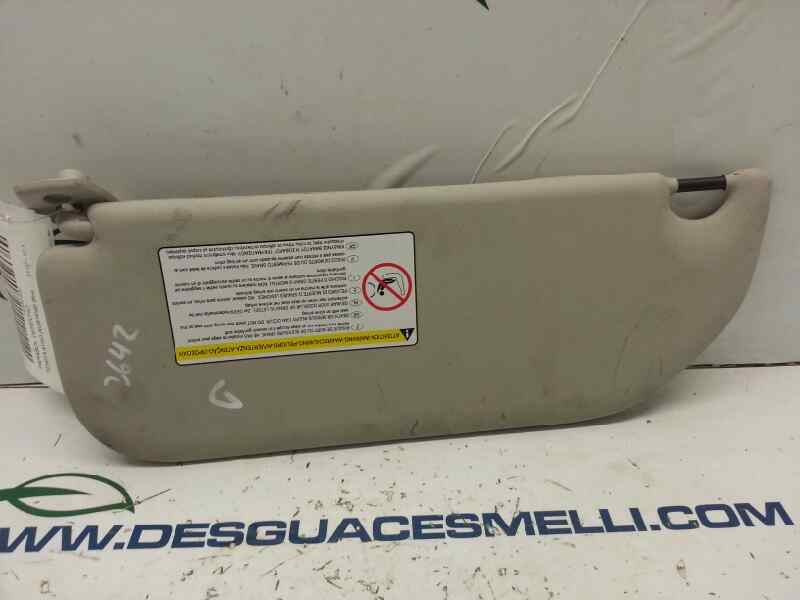 TOYOTA Aygo 1 generation (2005-2014) Right Side Sun Visor 0474109010 20166148