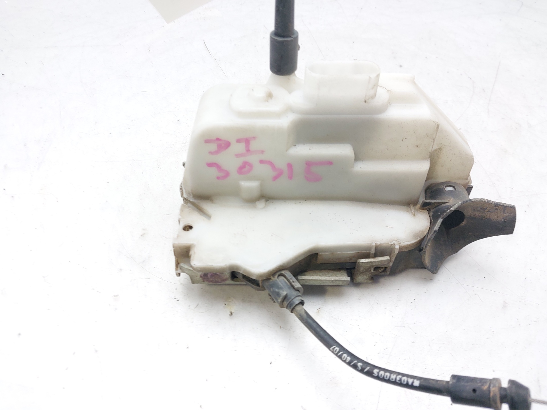 RENAULT Megane 2 generation (2002-2012) Front Left Door Lock 8200027776 22487512