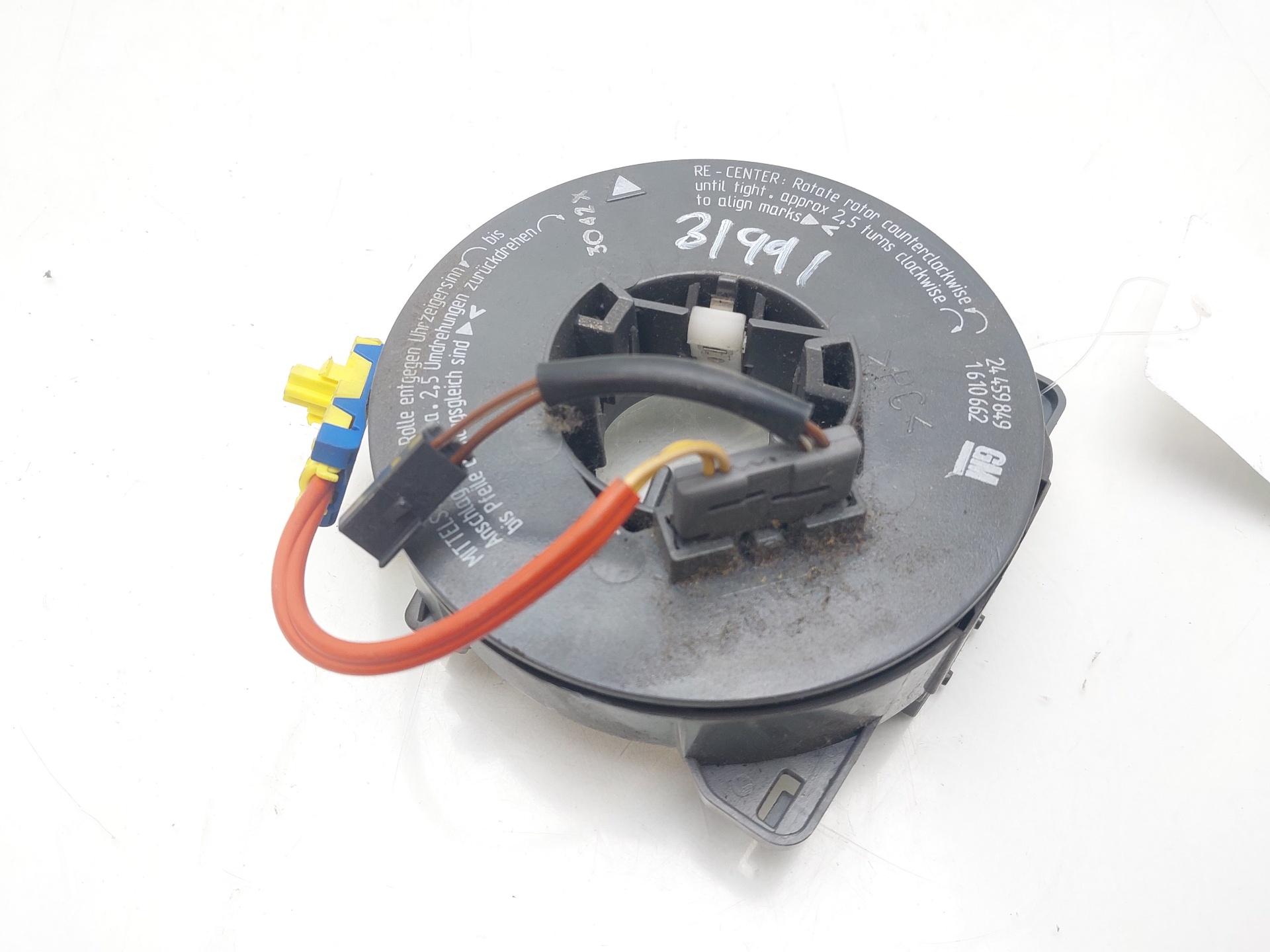 OPEL Meriva 1 generation (2002-2010) Rat Slip Ring Squib 24459849 20603889