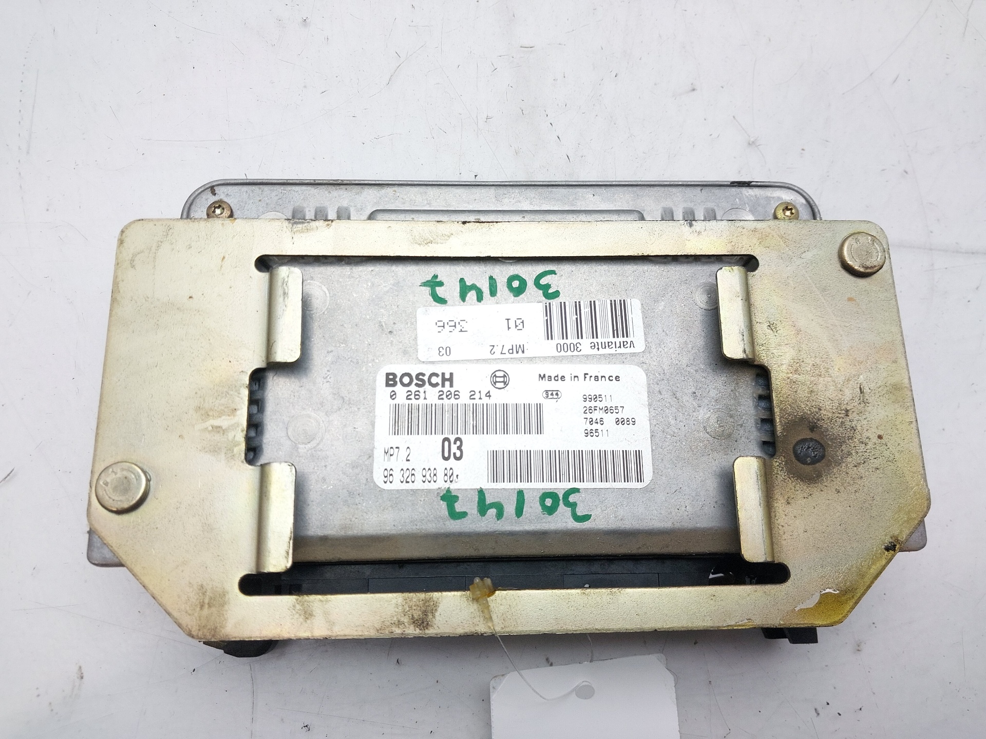 PEUGEOT 306 1 generation (1993-2002) Engine Control Unit ECU 9632693880 22484774