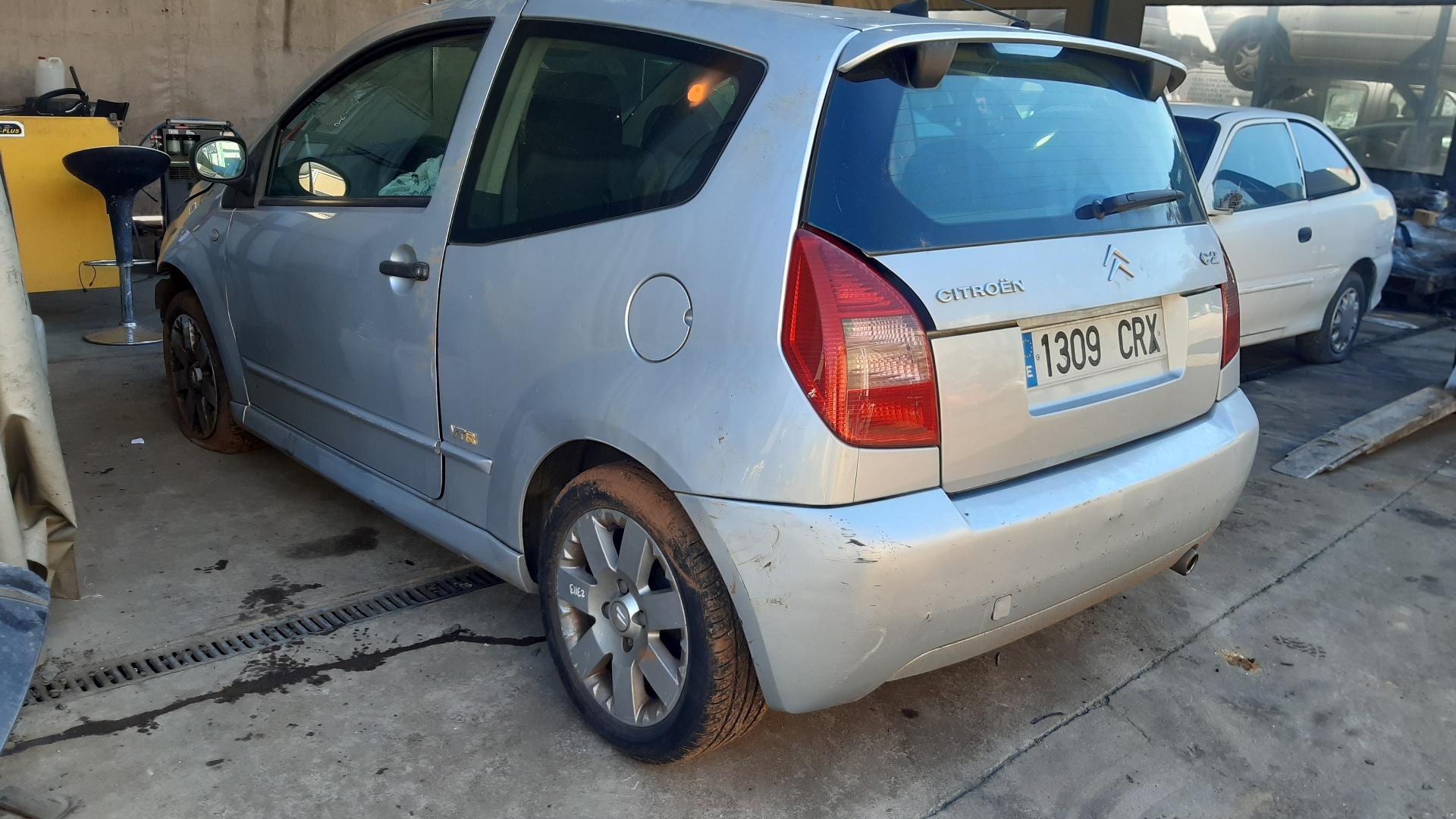 CITROËN C2 1 generation (2003-2009) Priekinių valytuvų mechanizmas (trapecija) 53559002 18664043