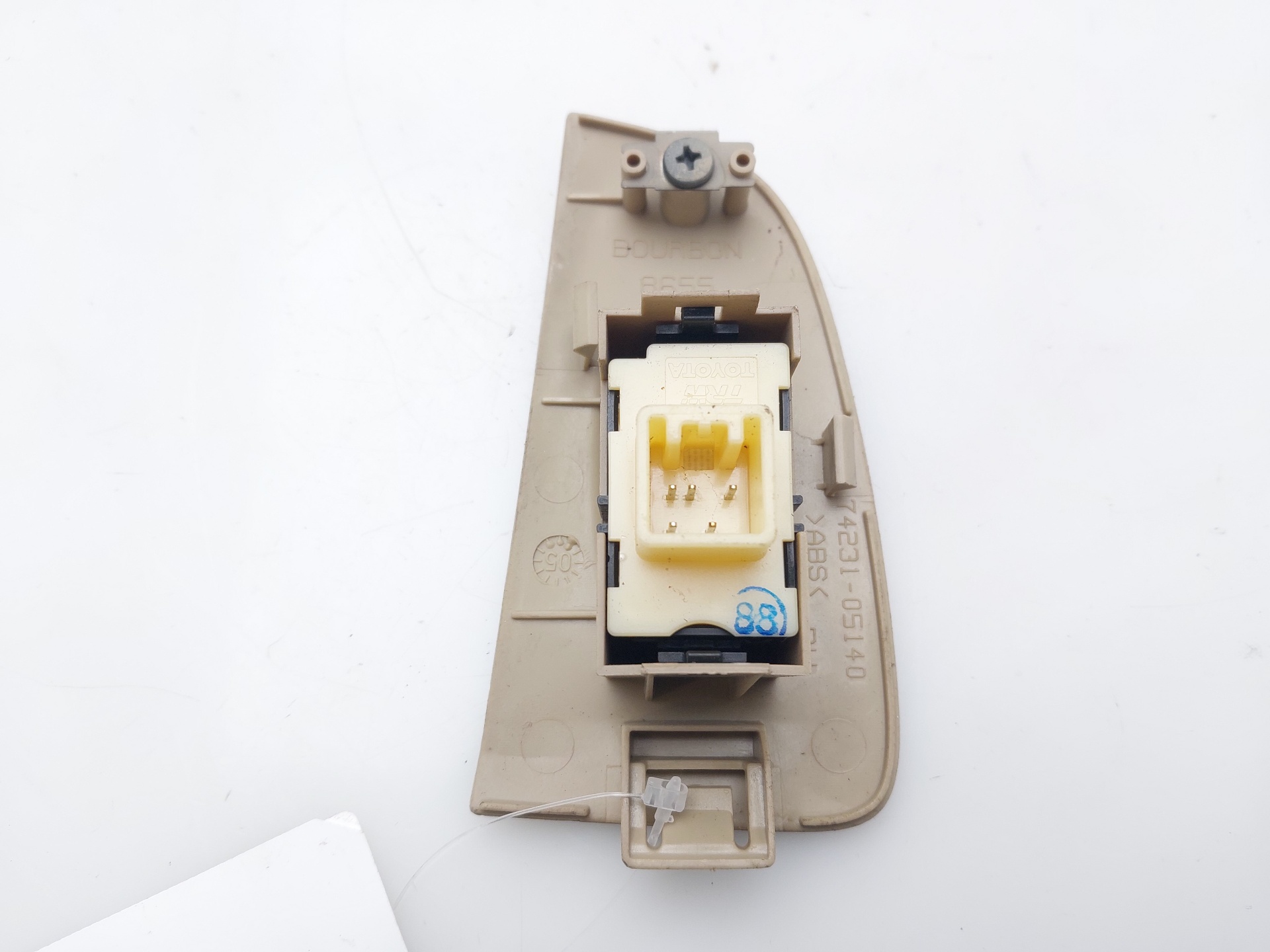 TOYOTA Avensis 2 generation (2002-2009) Кнопка стеклоподъемника передней правой двери 7423105140 24148889