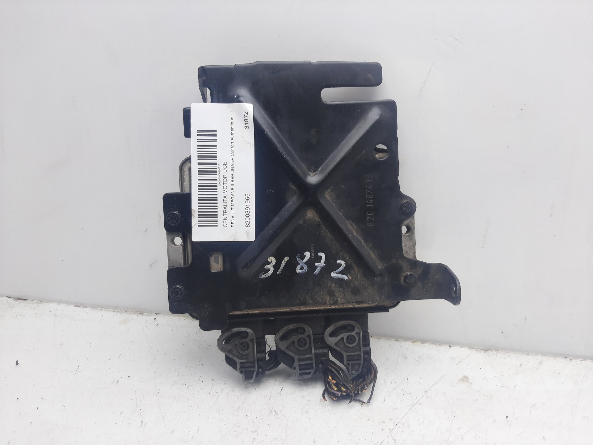 RENAULT Megane 2 generation (2002-2012) Engine Control Unit ECU 8200391966 21807415