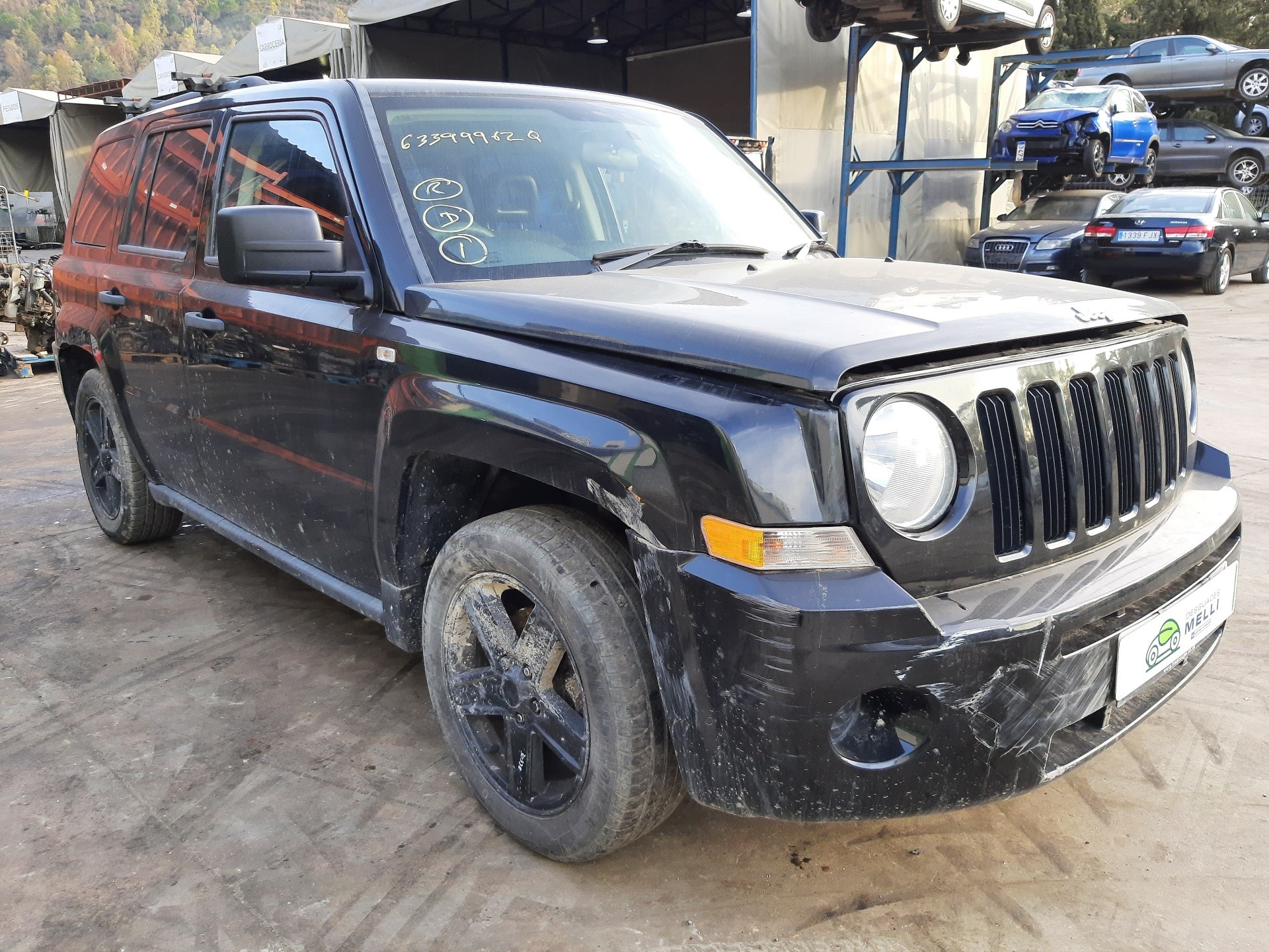 JEEP Grand Cherokee 4 generation (WK) (2004-2024) Bal hátsó ajtó külső fogantyúja 05074195AG 22487719