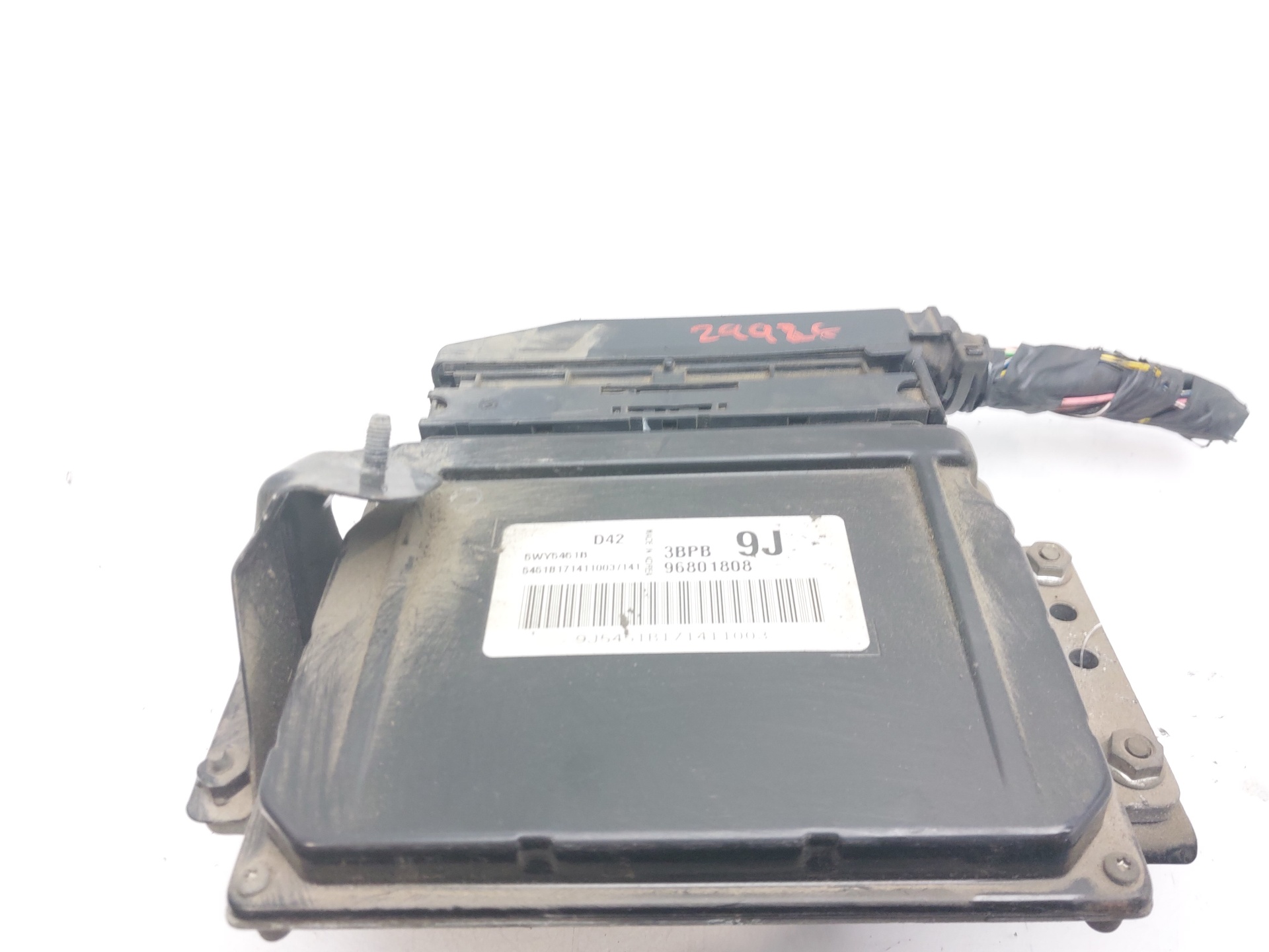 CHEVROLET Matiz 2 generation (2005-2010) Moottorin ohjausyksikkö ECU 96801808 22473558