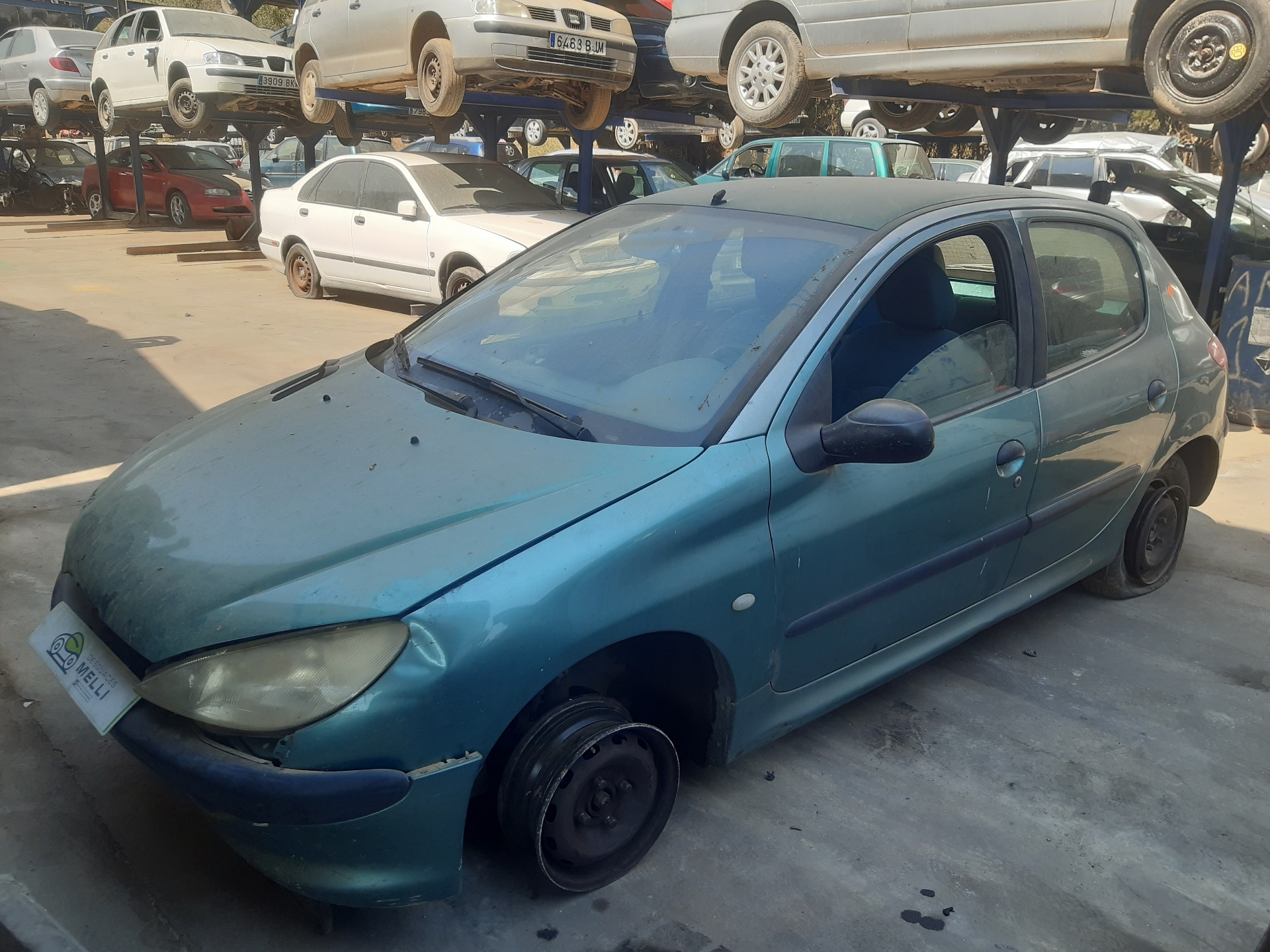 PEUGEOT 206 1 generation (1998-2009) Uždegimo ritė (babina) 9628158580 18801048