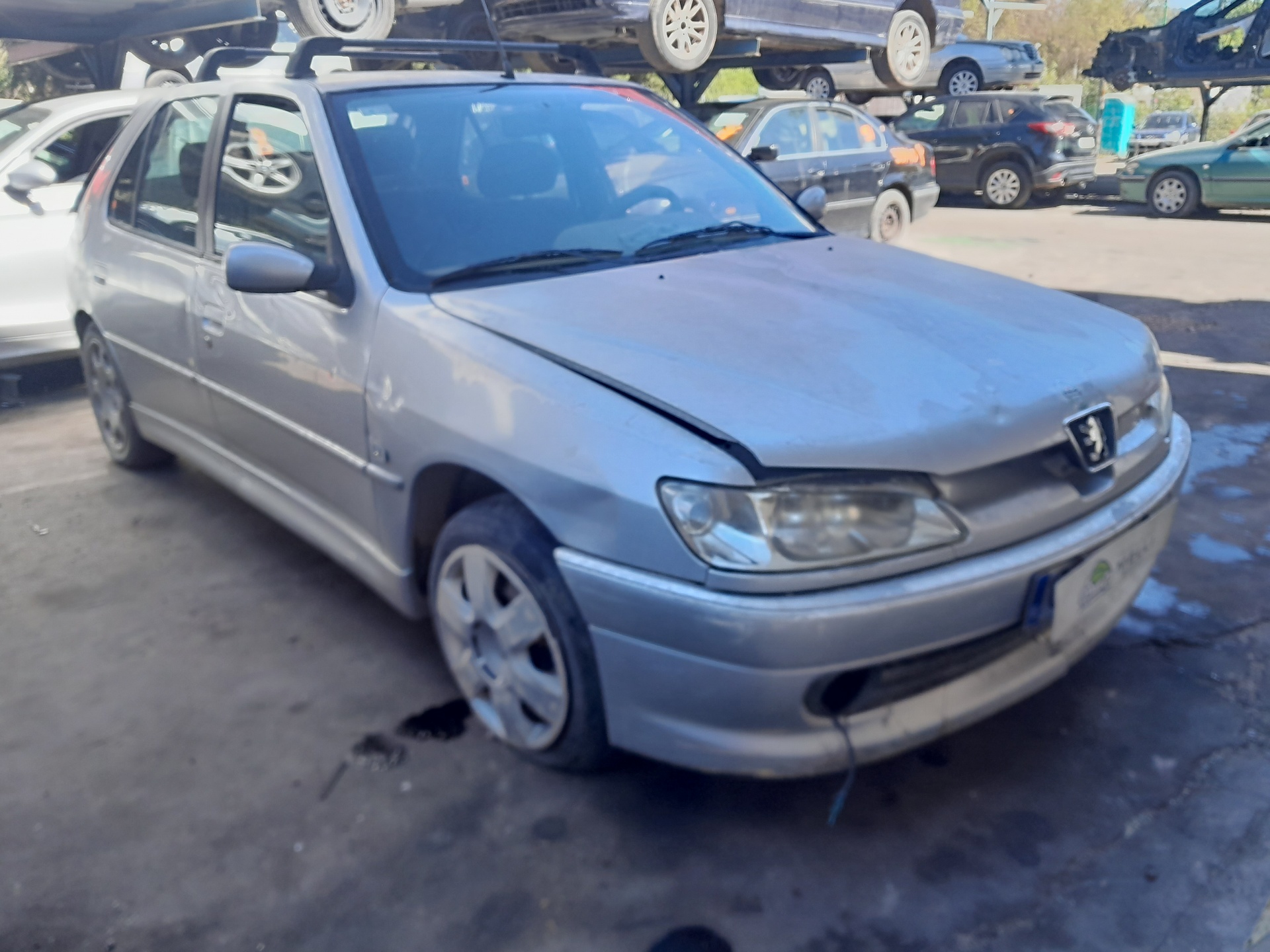 PEUGEOT 306 1 generation (1993-2002) Priekinis dešinys variklio dangčio (kapoto) amortizatorius 9629219580 24757886