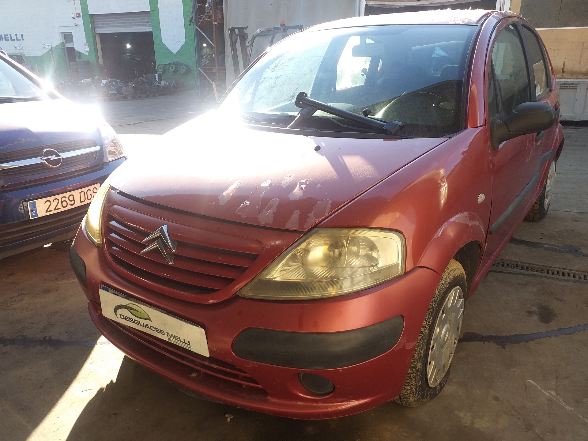 CITROËN C3 1 generation (2002-2010) Спидометр 9652008280 18776566